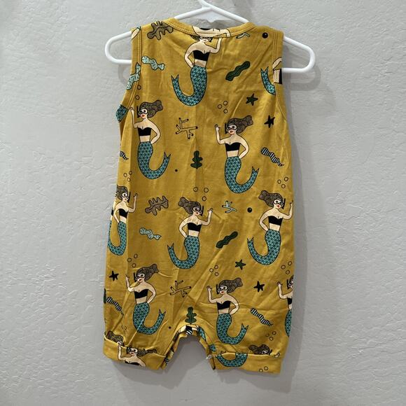 Raspberry Republic Miss Varsovie Mermaid Tank Romper - Picture 6 of 6